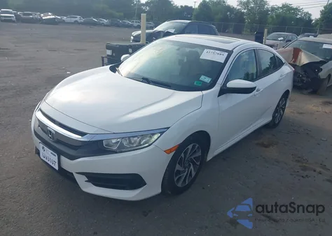 2016 Honda Civic Ex from USA, damaged, VIN 19XFC2F7XGE233922